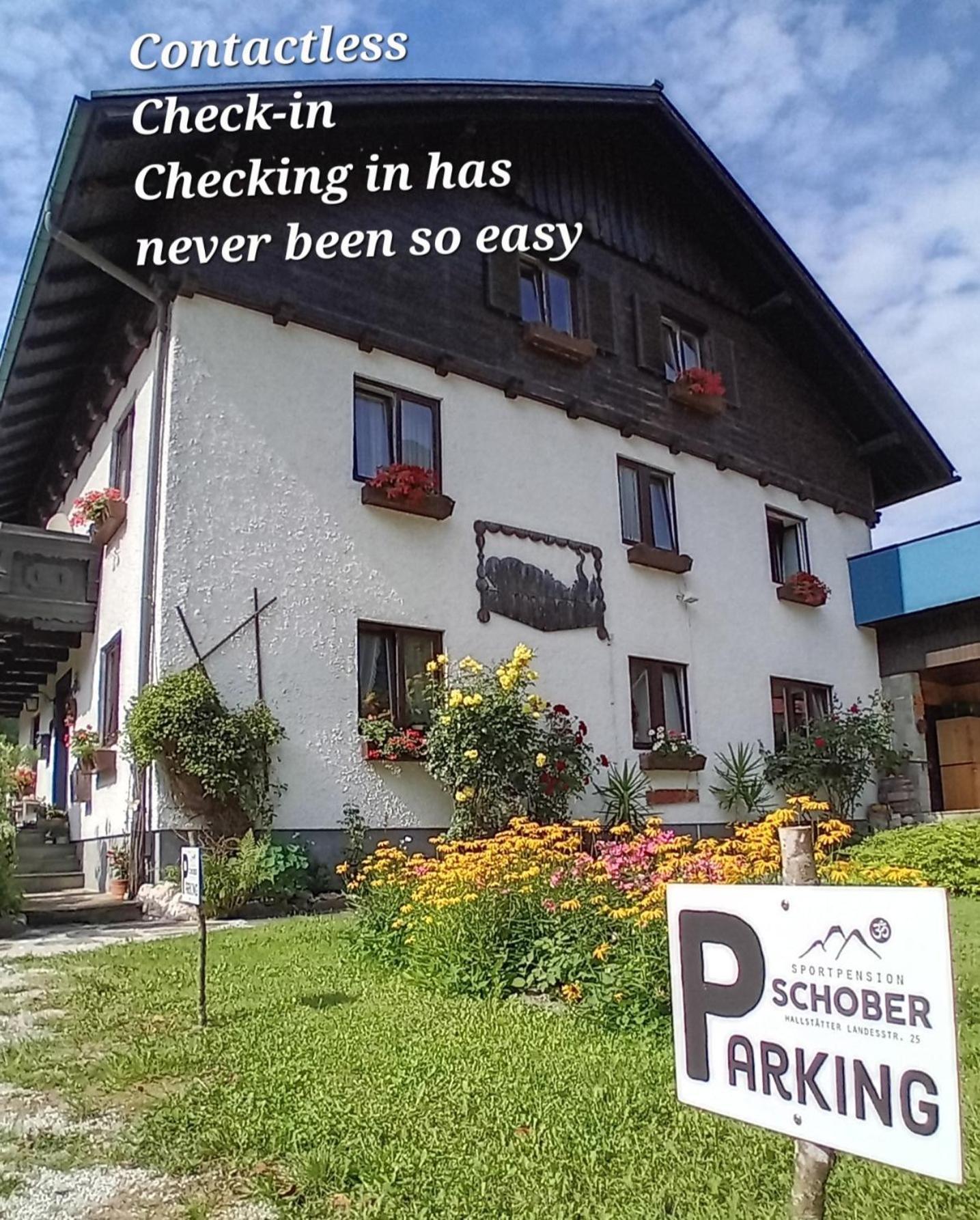Sportpension Schober Obertraun Dış mekan fotoğraf